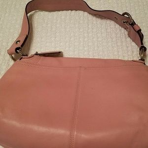 Gently used pink Coach purse